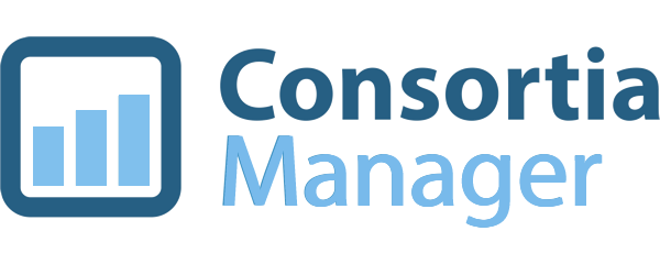 text logo for Consortia Manager product